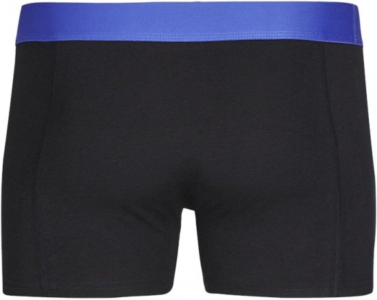 Jack & Jones Nick Bamboo Trunks 3-Pack Violet/Dazzling blue - Sous-vêtements & bain - Sous-vêtements Grande Taille