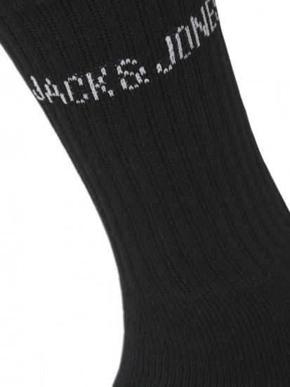 Jack & Jones REGEN Tennis Socks 9-Pack Black - Chaussettes - Chaussettes Grandes Tailles Homme