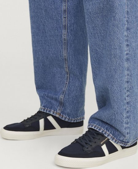 Jack & Jones Morden Canvas Special Sneakers Navy Blazer/MarshM - Chaussures homme 40-52 - 