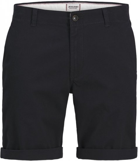 Jack & Jones Dave Chino Shorts Dark Navy - Shorts - Shorts hommes grande taille