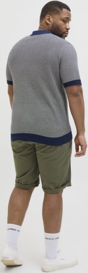 Jack & Jones Dave Chino Shorts Green - Shorts - Shorts hommes grande taille
