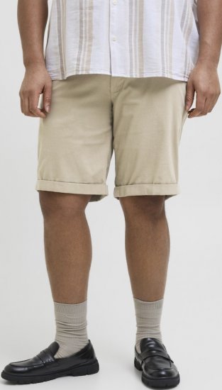 Jack & Jones Dave Chino Shorts Beige - Shorts - Shorts hommes grande taille
