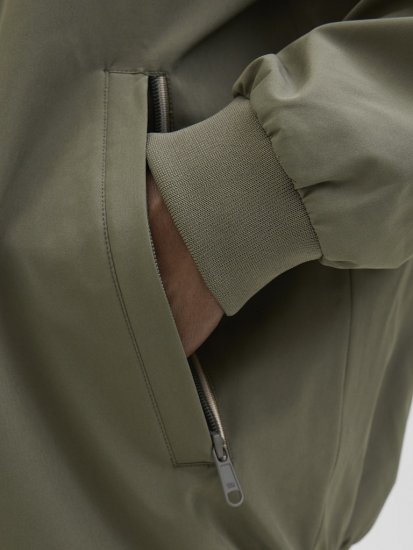 Jack & Jones Brad Bomber Jacket Tea Leaf - Vestes - Vestes homme grandes tailles