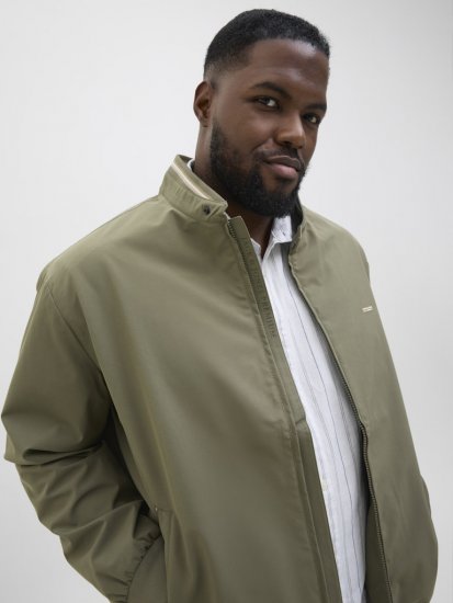 Jack & Jones Brad Bomber Jacket Tea Leaf - Vestes - Vestes homme grandes tailles