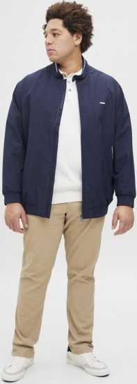 Jack & Jones Brad Bomber Jacket Seaborne - Vestes - Vestes homme grandes tailles
