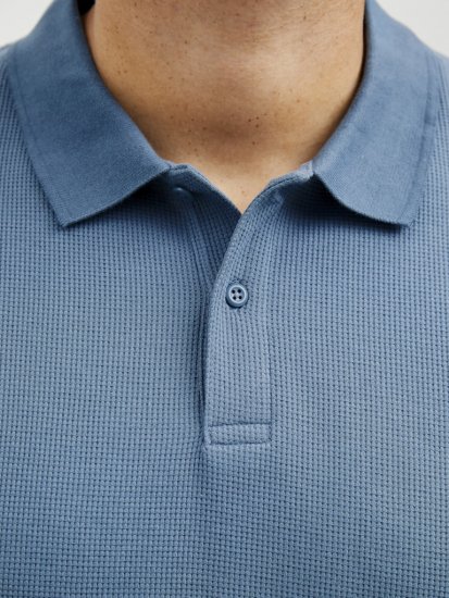 Jack & Jones AUSTIN CLASSIC Polo Blue - Polos - Polos homme grande taille