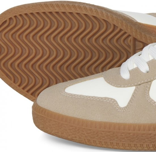 Jack & Jones Valencia Sneakers White/Travertine - Chaussures homme 40-52 - 