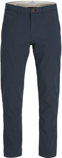 Jack & Jones Marco Erik Chino Pants Navy Blazer - Jeans et pantalons - Jeans et Pantalons grande taille 