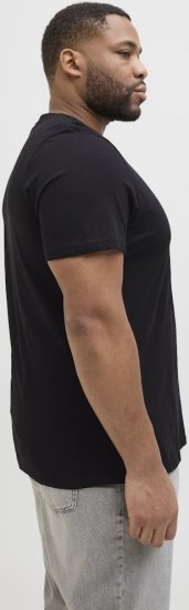 Jack & Jones Anatomy Skull Crew Neck T-Shirt Black - T-shirts - T-shirts Homme Grande Taille