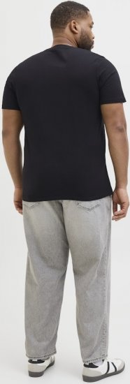 Jack & Jones Anatomy Skull Crew Neck T-Shirt Black - T-shirts - T-shirts Homme Grande Taille