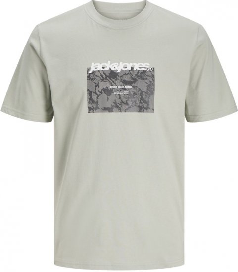 Jack & Jones Tarmac Camo Crew Neck T-Shirt Green - T-shirts - T-shirts Homme Grande Taille