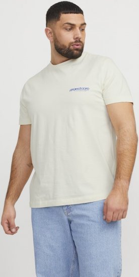 Jack & Jones Union Front & Back Print Crew Neck T-Shirt Yellow - T-shirts - T-shirts Homme Grande Taille