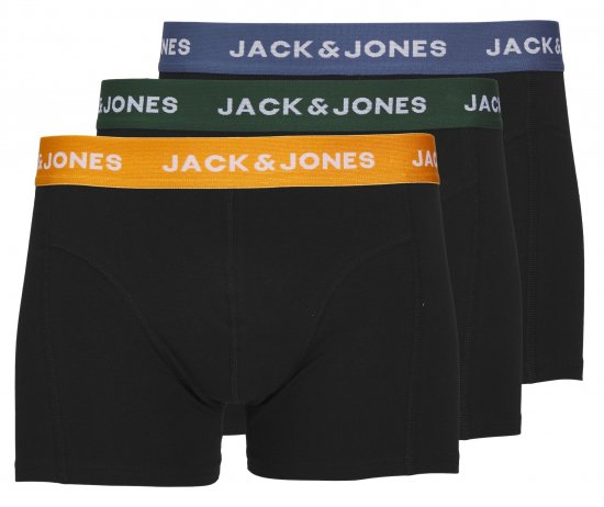 Jack & Jones JACGAB Trunks 3-Pack - Sous-vêtements & bain - Sous-vêtements Grande Taille