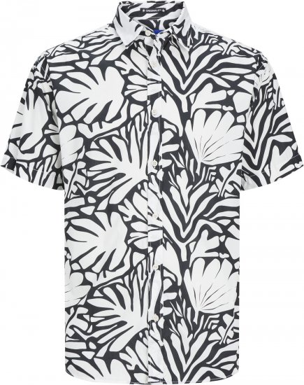 Jack & Jones JORJOSHUA ARUBA Shirt Cloud Dancer - Chemises - Chemises Grandes Tailles Hommes