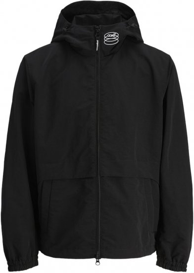 Jack & Jones Union Shell Jacket Black - Vestes - Vestes homme grandes tailles