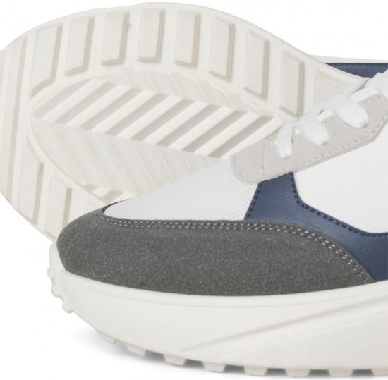 Jack & Jones Waspire Sneakers White/Castlerock - Chaussures homme 40-52 - 
