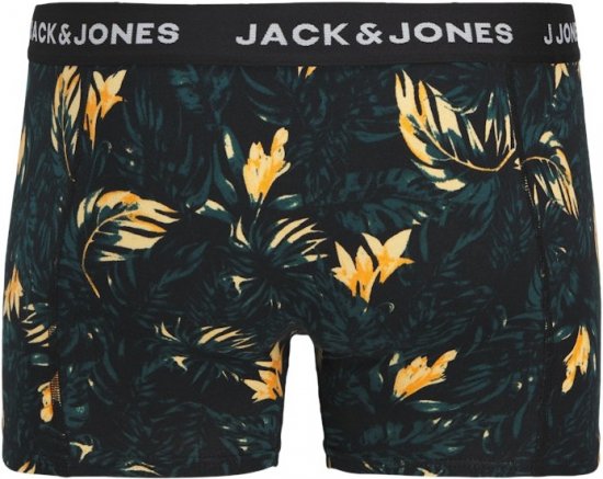 Jack & Jones Tyler Trunks 3-Pack Black - Sous-vêtements & bain - Sous-vêtements Grande Taille