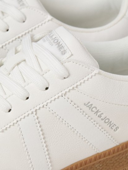 Jack & Jones Kirk International Campaign Sneakers Bright White/PU - Chaussures homme 40-52 - 
