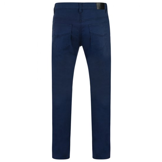Kam Jeans Alba 5-pocket Stretch Chinos Navy TALL SIZES - VÊTEMENTS HOMME MT-6XLT - Vêtements Tall Homme