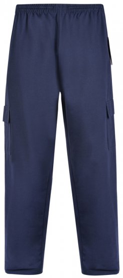 Kam Jeans Cargopocket Joggers "Lightweight" Navy - Pantalons/shorts de survêtement - Survêtement/jogging grandes tailles