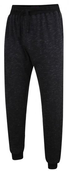Kam Jeans 235 Melange Jog Bottoms Black - Pantalons/shorts de survêtement - Survêtement/jogging grandes tailles