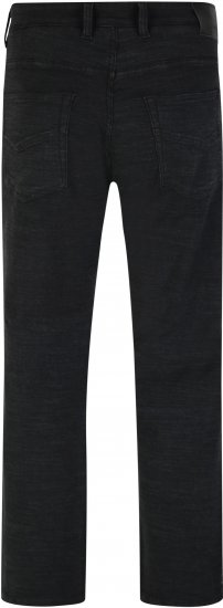 Kam Jeans 264 Slub Weave 5 Pocket Stretch Pants Charcoal - Jeans et pantalons - Jeans et Pantalons grande taille 