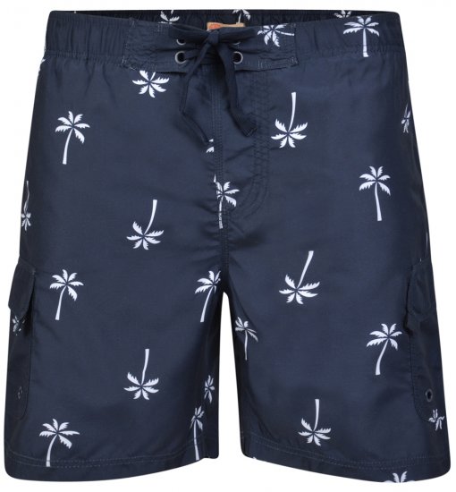 Kam Jeans 323 Swim Shorts Navy - Sous-vêtements & bain - Sous-vêtements Grande Taille
