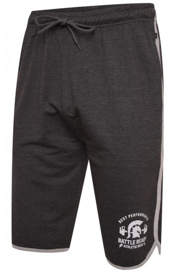 Kam Jeans 3308 Gym Jog Shorts Charcoal - Sport & outdoor - Vêtements de sport grande taille 