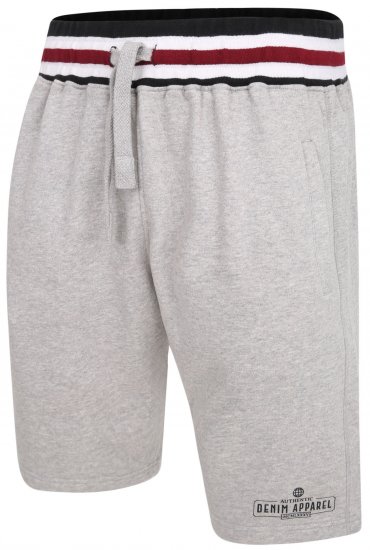 Kam Jeans 344 Sweat shorts Grey - Pantalons/shorts de survêtement - Survêtement/jogging grandes tailles