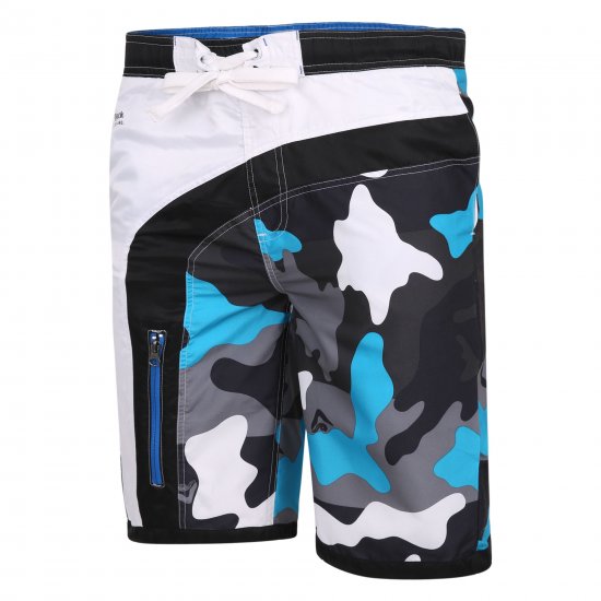 Kam Jeans 348 Camo Swimmers Black - Sous-vêtements & bain - Sous-vêtements Grande Taille
