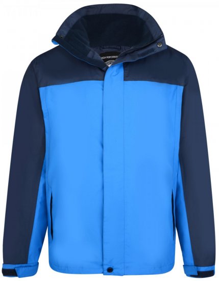 Kam Jeans 439 Softshell Jacket Navy - Vestes - Vestes homme grandes tailles