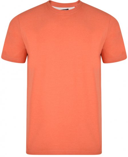 Kam Jeans T-shirt Coral - T-shirts - T-shirts Homme Grande Taille