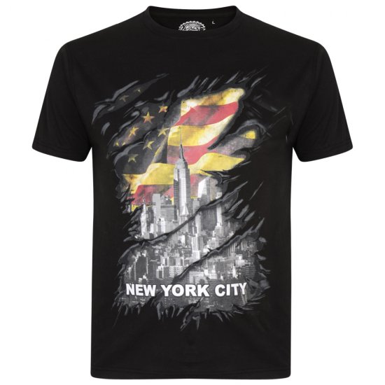 Kam Jeans 5312 T-shirt 2-pack - T-shirts - T-shirts Homme Grande Taille