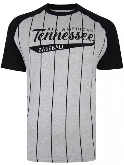 Kam Jeans 5361 Tennessee Baseball T-shirt - T-shirts - T-shirts Homme Grande Taille