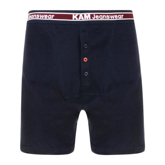 Kam Jeans Boxershorts Black, Grey, Navy 3-Pack - Sous-vêtements & bain - Sous-vêtements Grande Taille
