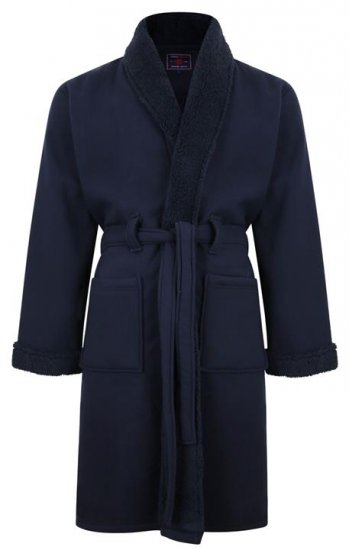 Kam Jeans 878 Sherpa Lined Dressing Robe - Sous-vêtements & bain - Sous-vêtements Grande Taille