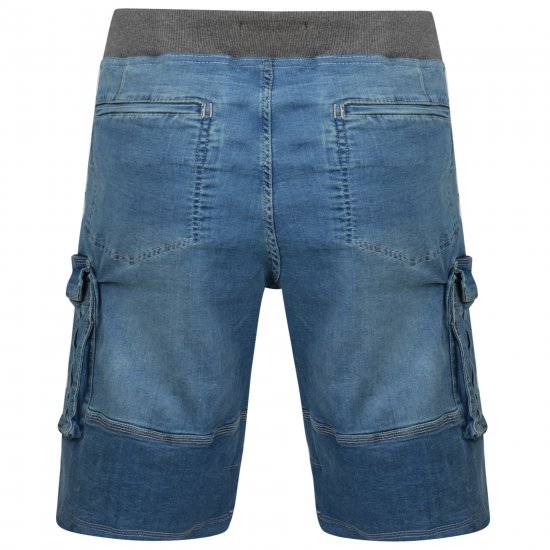 Kam Jeans Dito Denim Shorts Light Used - Shorts - Shorts hommes grande taille
