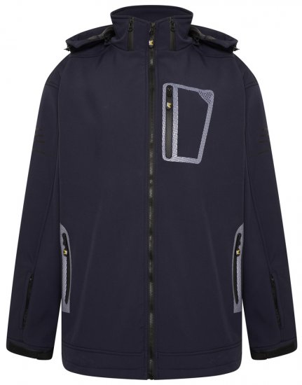 Kam Jeans KV39 Veste légère Bleu marine - Vestes - Vestes homme grandes tailles