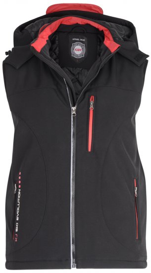 Kam Jeans KV88 Soft Shell Vest - Vestes - Vestes homme grandes tailles