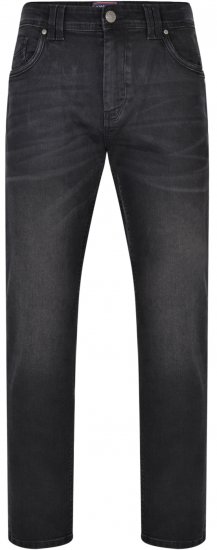 Kam Jeans Ortega Jeans Black Used - Jeans et pantalons - Jeans et Pantalons grande taille 