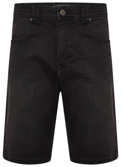 Kam Jeans Vigo2 Jeans Shorts Black Used - Shorts - Shorts hommes grande taille