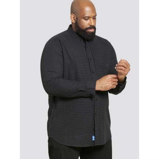 D555 Jared Long Sleeve Shirt - Chemises - Chemises Grandes Tailles Hommes