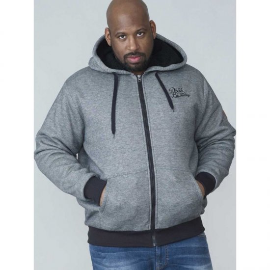 D555 William Sherpa Lined Hoodie - Sweatshirts & hoodies - Sweatshirts/Hoodies grande taille homme