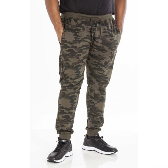 D555 Sutton Sweatpants Camo - Pantalons/shorts de survêtement - Survêtement/jogging grandes tailles