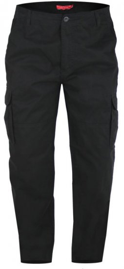 D555 Robert Cargo pants Black - Jeans et Pantalons - Jeans et Pantalons grande taille 