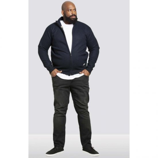 D555 Braxton Sweater Navy - Sweatshirts & hoodies - Sweatshirts/Hoodies grande taille homme