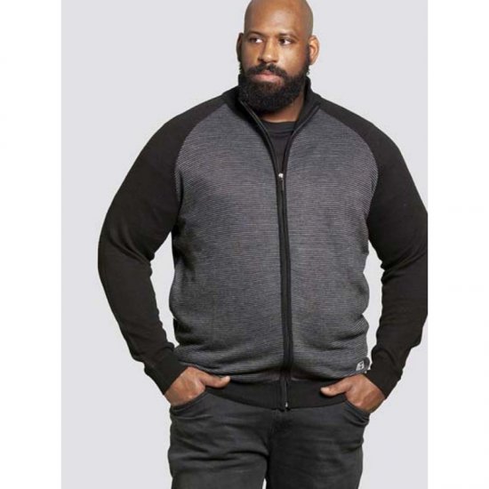 D555 Tanner Sweater Black - Sweatshirts & hoodies - Sweatshirts/Hoodies grande taille homme
