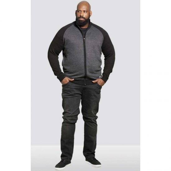 D555 Tanner Sweater Black - Sweatshirts & hoodies - Sweatshirts/Hoodies grande taille homme
