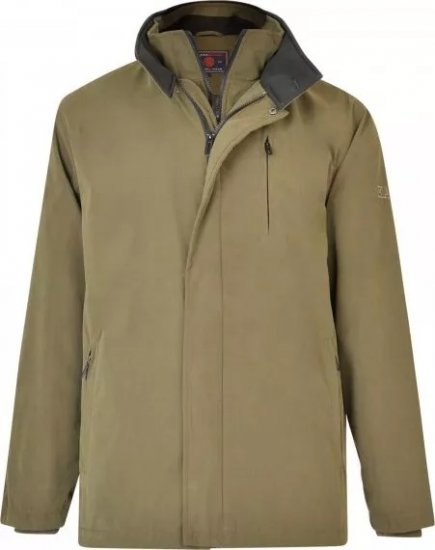 Kam Jeans KV111 Smart Casual Jacket Khaki - Vestes - Vestes homme grandes tailles