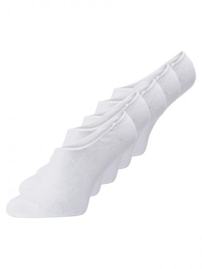 Jack & Jones Basic Socquettes Blanc lot de 5 - Sous-vêtements & bain - Sous-vêtements Grande Taille